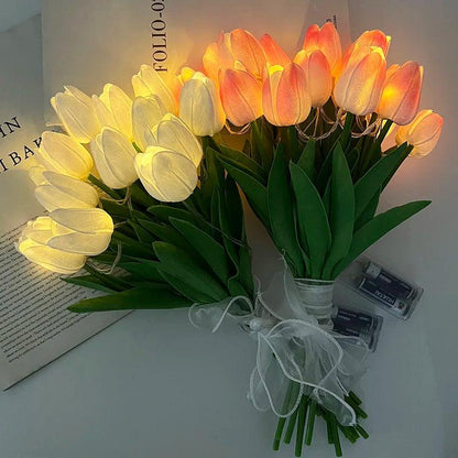 LED Tulips Flower Bouquet - Dabfavshop