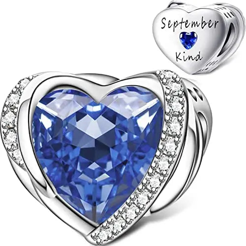 New S925 Silver Birthdayfrom January to December Birthstone Talisman Fit Bead Suitable for Original Bracelet DIY Women's Jewelry Dabfavshop