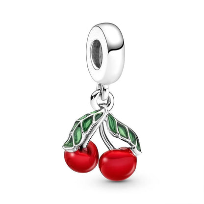 Fruit Charm Beads 925 Sterling Silver Dabfavshop