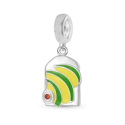 Fruit Charm Beads 925 Sterling Silver Dabfavshop