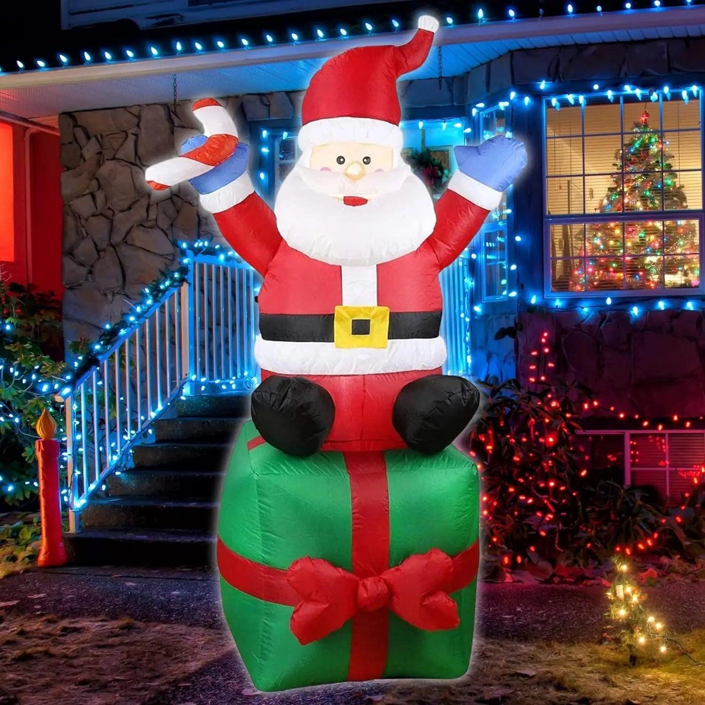 LED Lights Inflatable Christmas Decoration - Dabfavshop