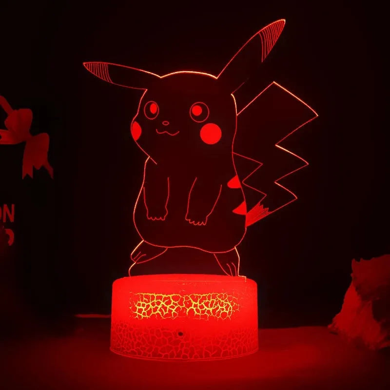 Pokémon 3D LED Base Color Changing Luminaria - Dabfavshop