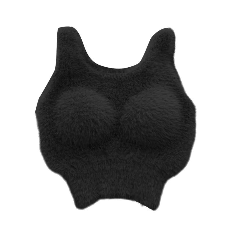 Plush Warm Wool Tank Tops Dabfavshop