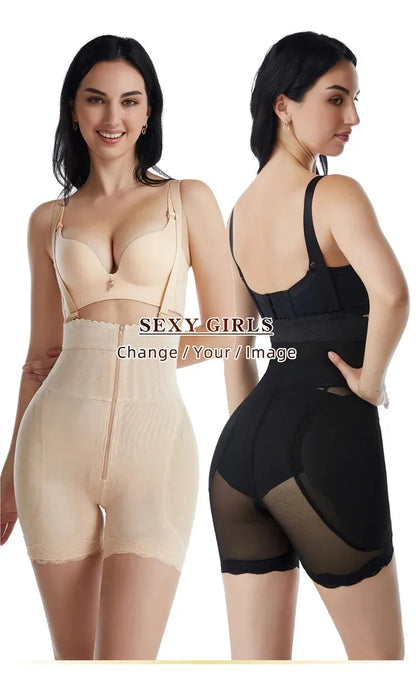 Women Bodysuit Shapewear With Hip Pads - Dabfavshop