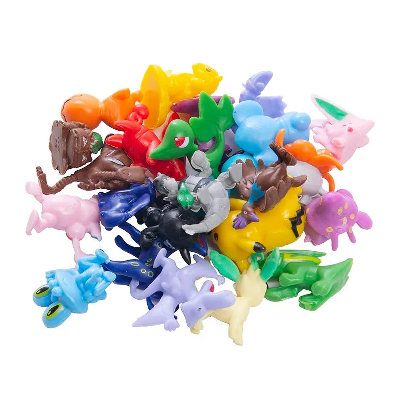 Pokémon Anime Figures Large Size 4-6cm / 24-144Pcs Sets - Dabfavshop