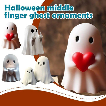 Halloween Middle Finger Cute Ghost Centerpiece - Dabfavshop