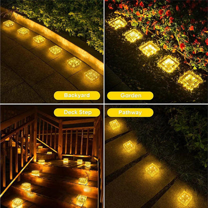 Solar Brick Ice Cube Light Outdoor - Dabfavshop