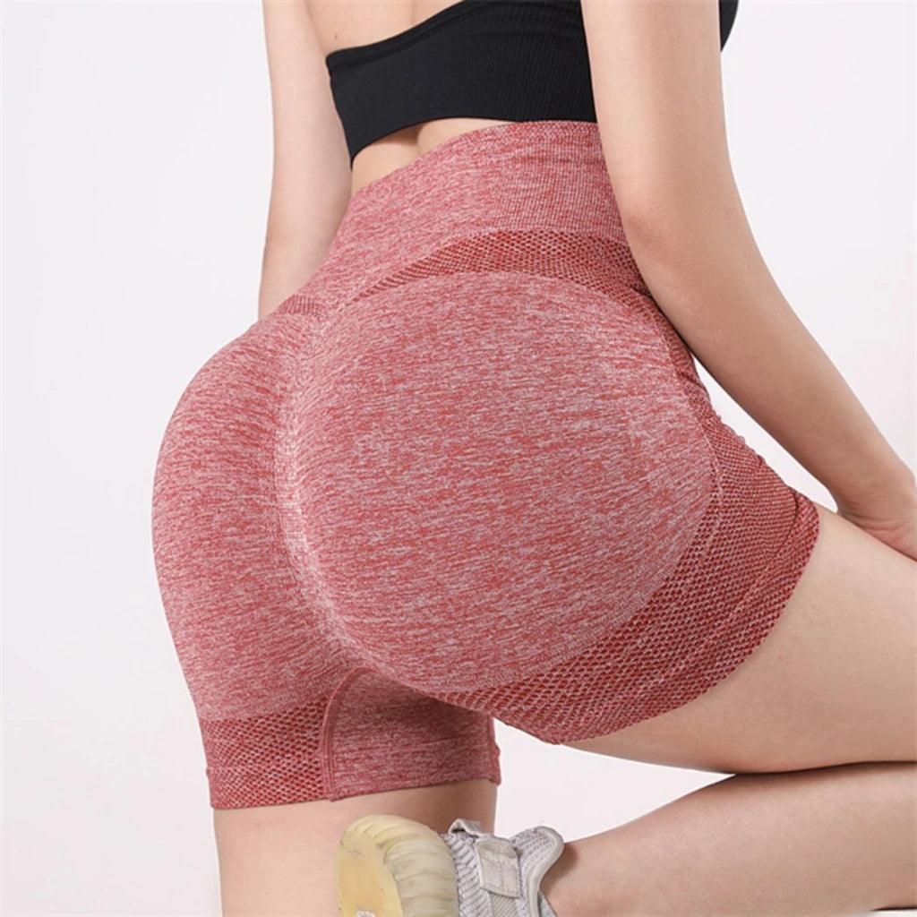 Women Yoga Shorts High Waist Sportswear - Dabfavshop