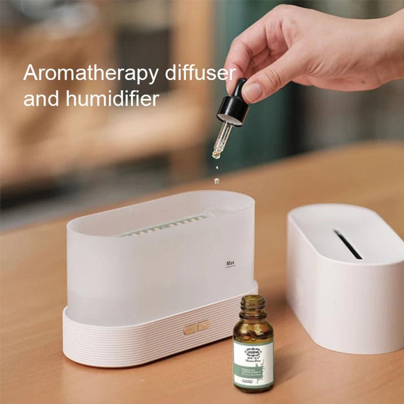 Led Essential Oil Aroma Air Humidifier Ultrasonic Cool Mist Fogger - Dabfavshop