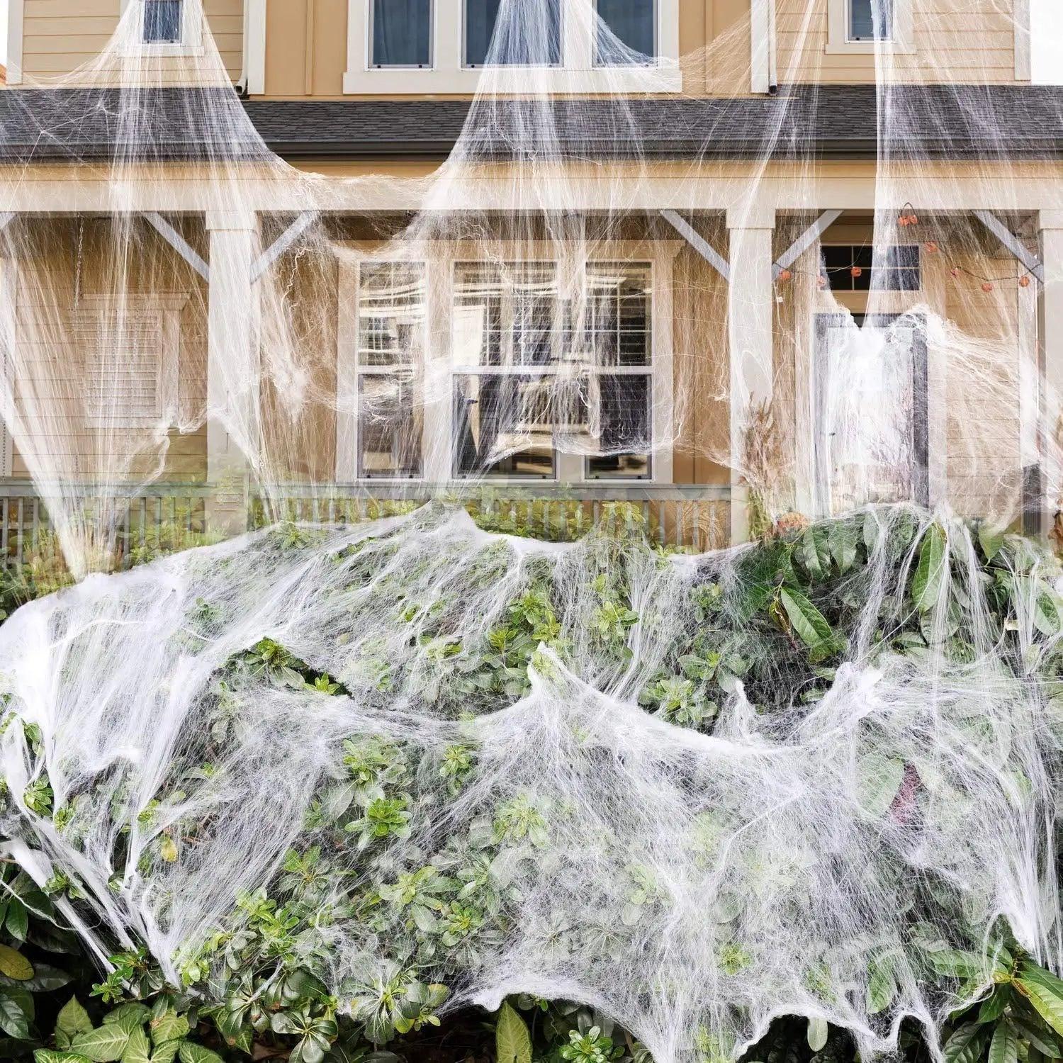 Haunted House Spider Web Outdoor Prop - Dabfavshop