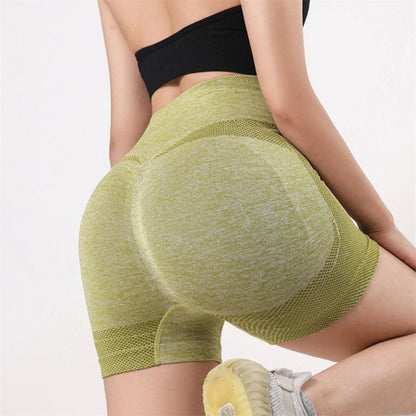 Women Yoga Shorts High Waist Sportswear - Dabfavshop