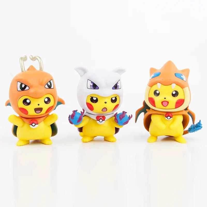 Creative Cartoon Anime Toys Set