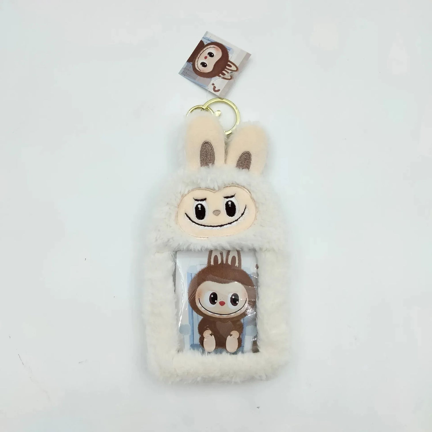 Cartoon Plush Cloth Purse Card Bag - Dabfavshop