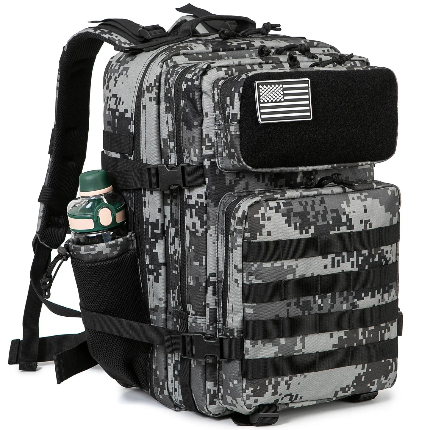 45L Tactical Backpack survival Bag Hunting MOLLE Backpack GYM For Men EDC Outdoor Hiking Rucksack Witch Bottle Holder Dabfavshop