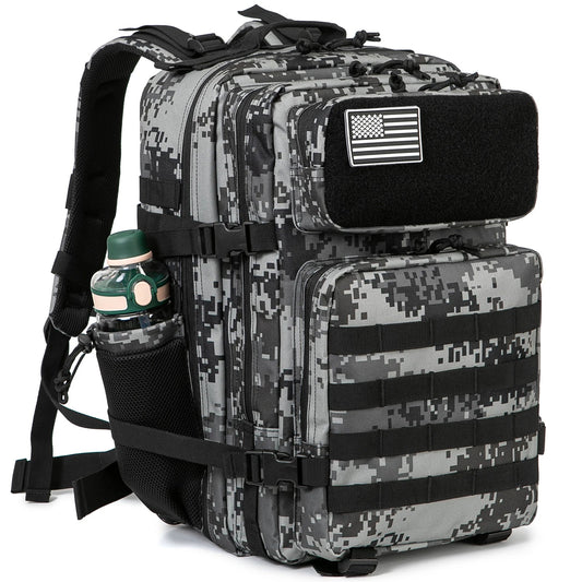 45L Tactical Backpack survival Bag Hunting MOLLE Backpack GYM For Men EDC Outdoor Hiking Rucksack Witch Bottle Holder Dabfavshop