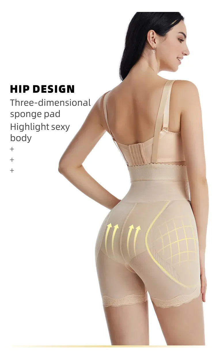 Women Bodysuit Shapewear With Hip Pads - Dabfavshop