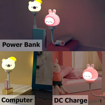 Cute Cartoon Bear Night Light for Kids - Dabfavshop