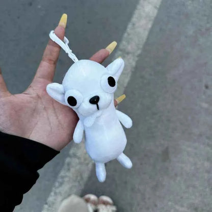12cmChihuahua Stuffed Plush Animal Toy Keychain