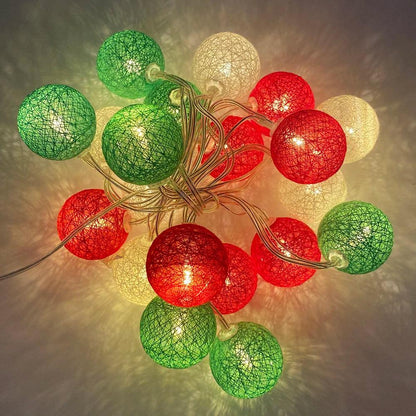 LED Cotton Ball Fairy Lights - Dabfavshop