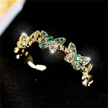 Butterfly Adjustable Ring