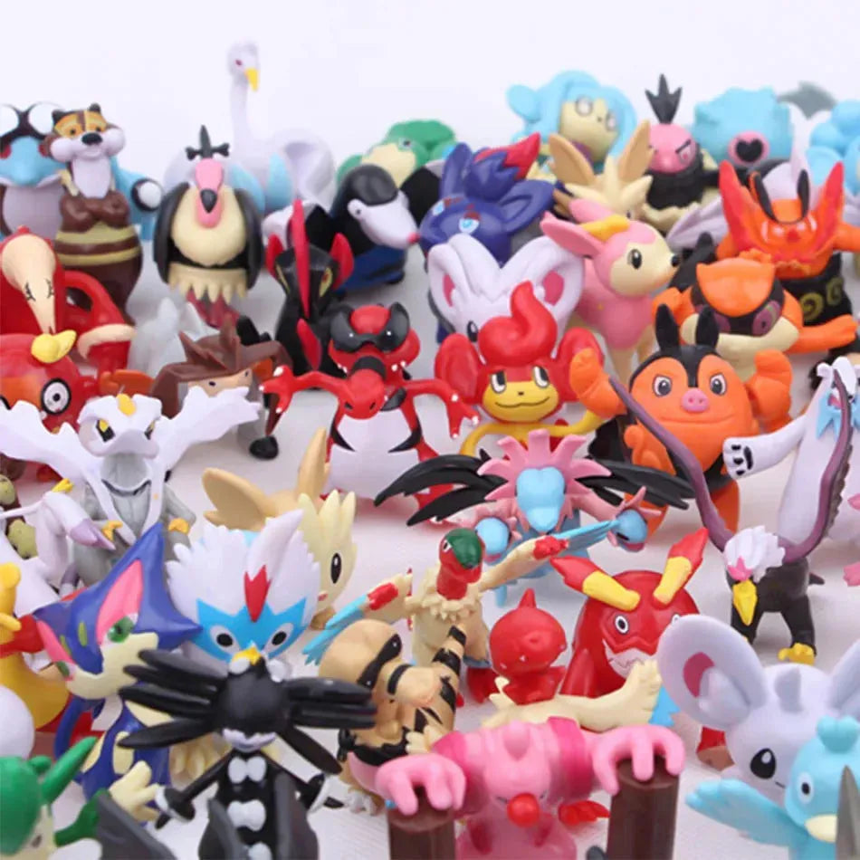 Pokémon Action Figures Toys 24-144 Pcs Sets 2-3CM In Size - Dabfavshop