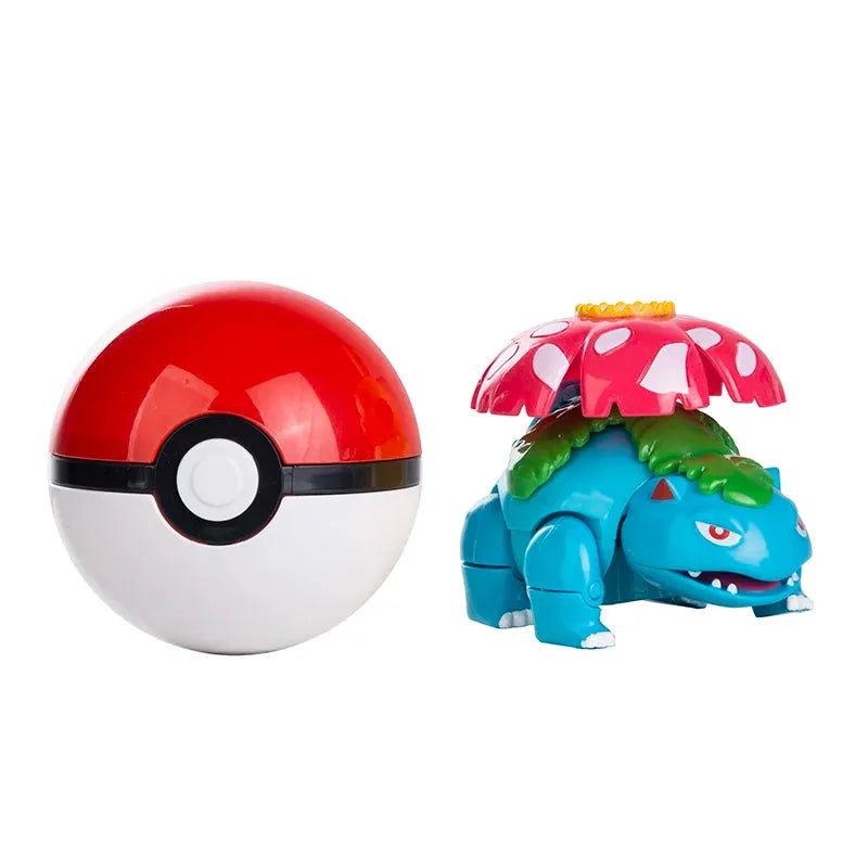 Pokémon Anime Figure With Pokaball - Dabfavshop