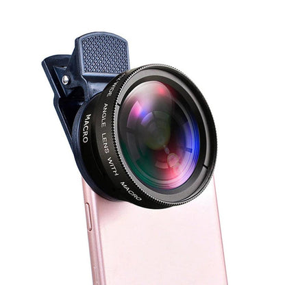 USLION 2 in 1 Phone Lens .45x Ultra Wide Angle - Dabfavshop