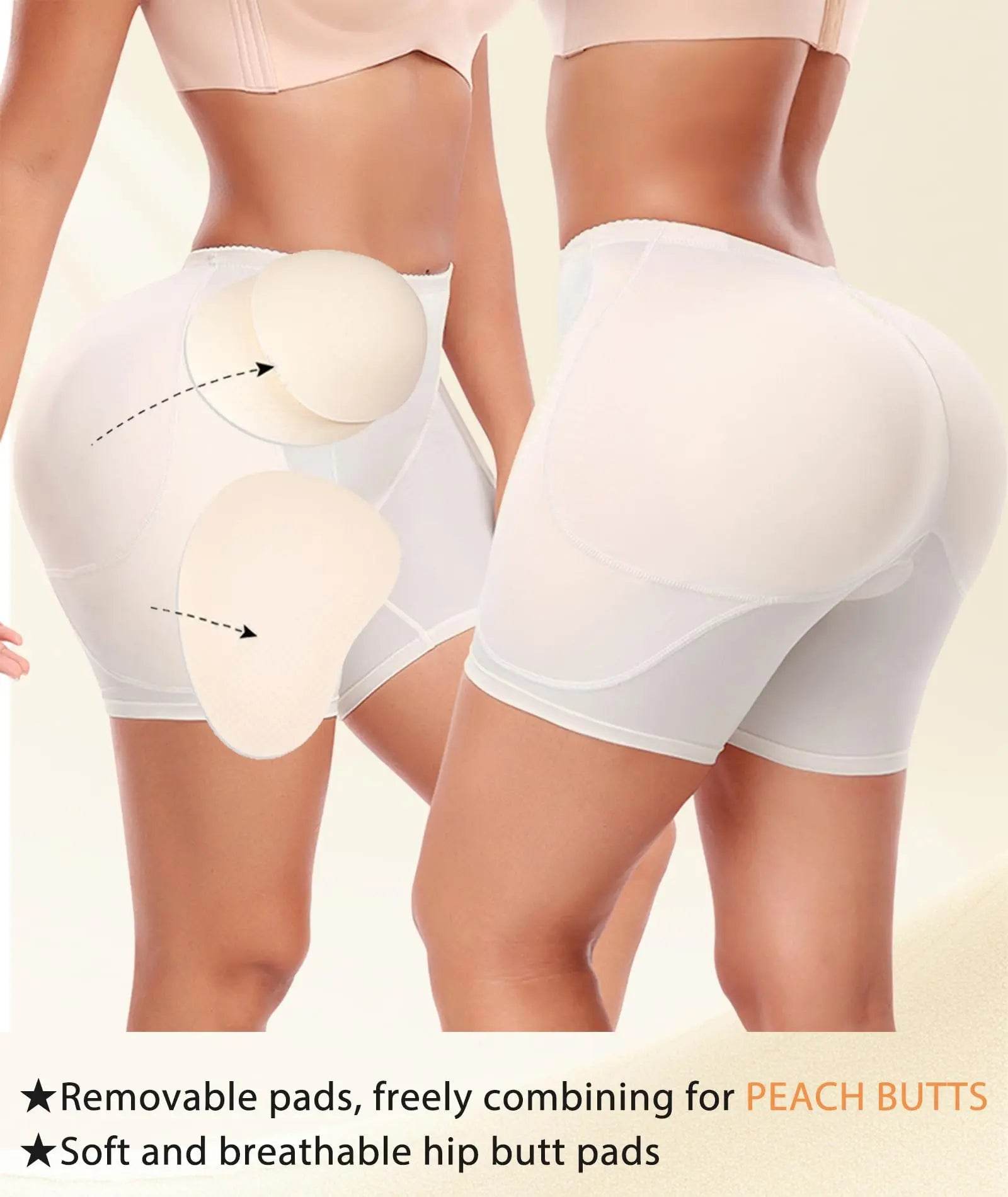 Butt Lifter Shapewear Shorts Women Fake Booty Hip Enhancer Body Shaper - Dabfavshop