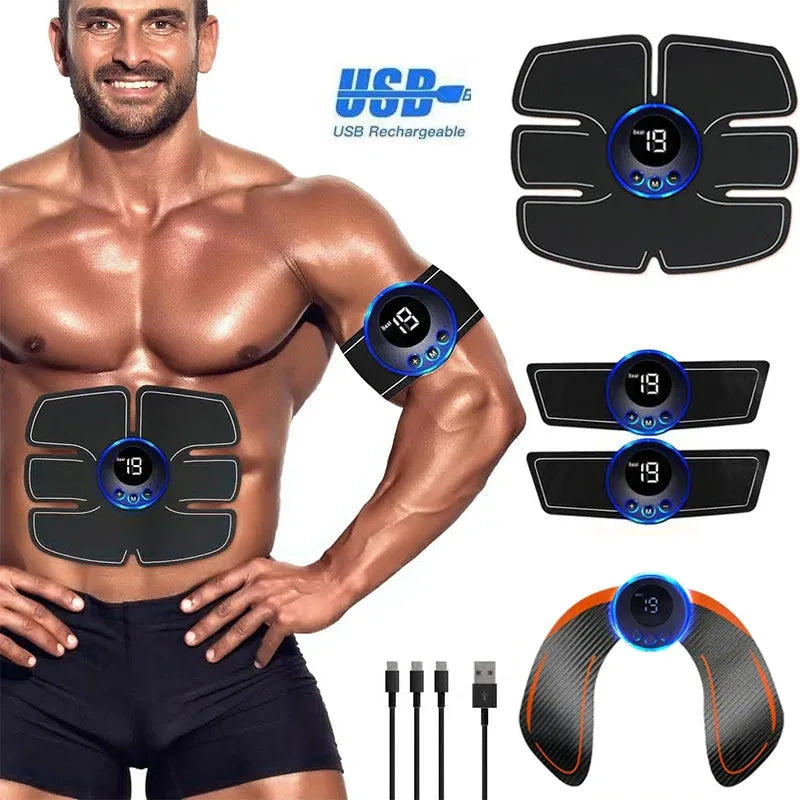 Wireless EMS Muscle Stimulator - 6 Massage Modes, 10 Levels - Dabfavshop