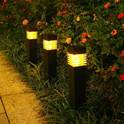 Solar Garden Path Lights - Set of 4 - Dabfavshop