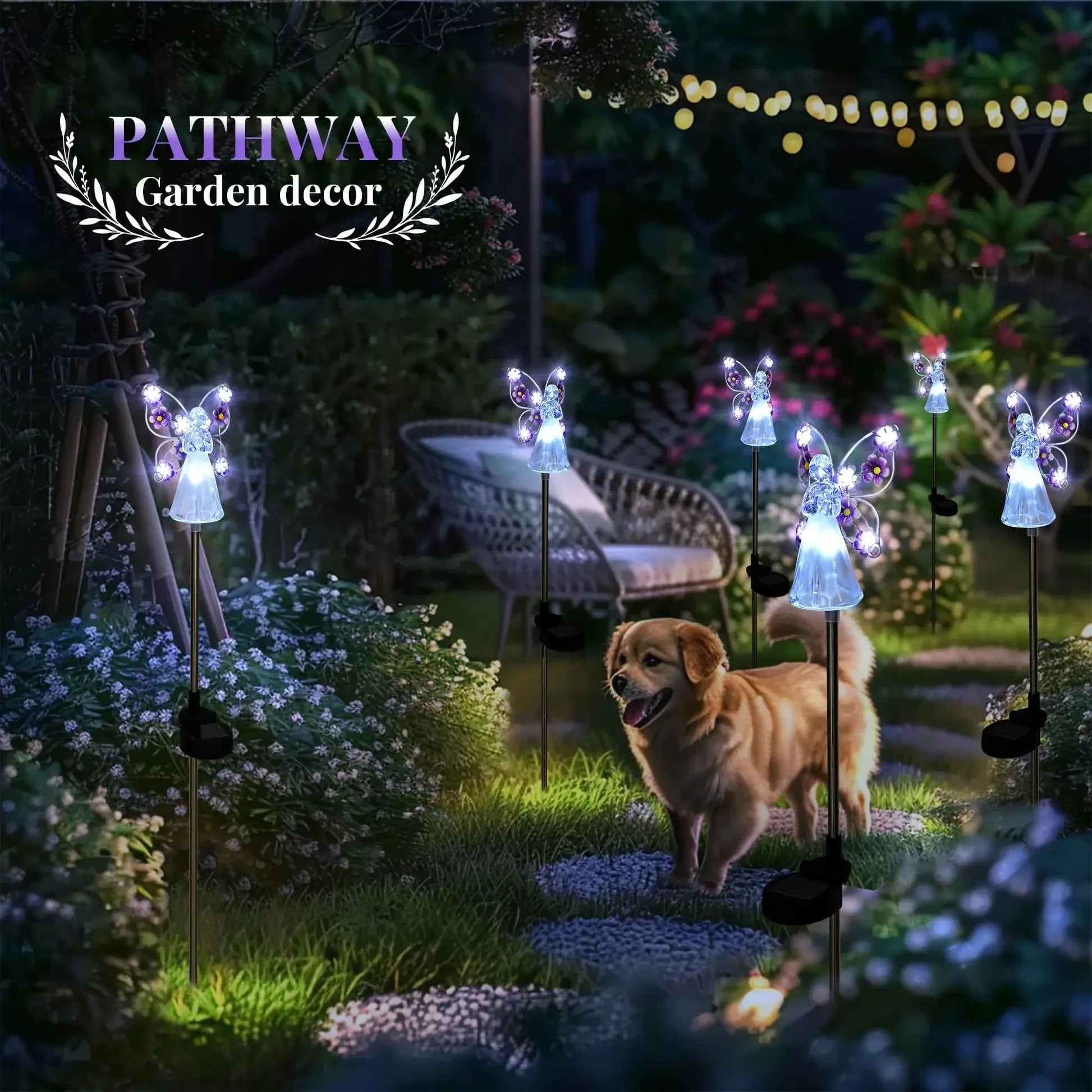 Heavenly Glow Solar Angels – Weatherproof & Worry-Free! Dabfavshop