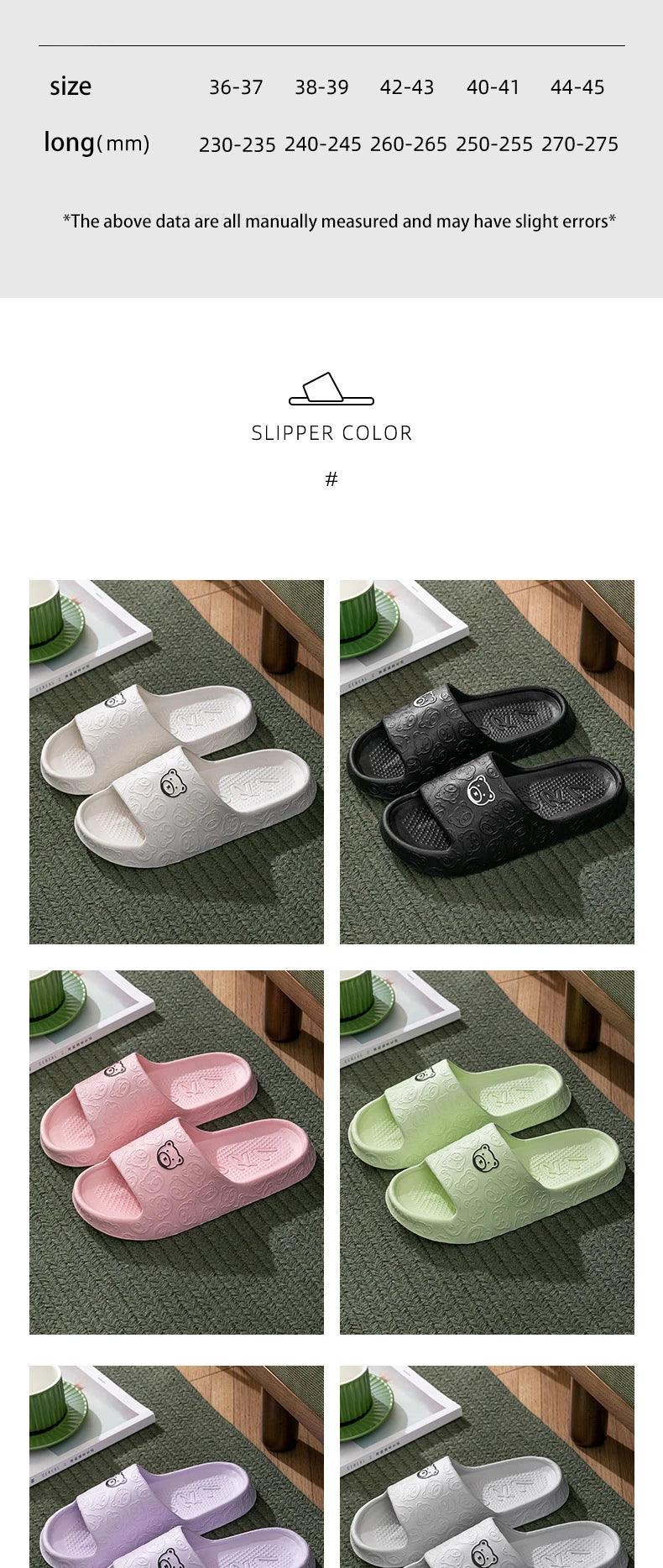 Women Non-Slip Rubber Slippers - Dabfavshop