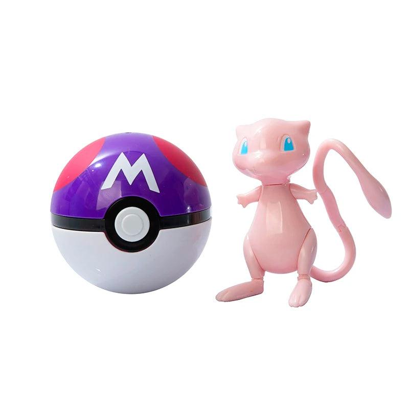 Pokémon Anime Figure With Pokaball - Dabfavshop