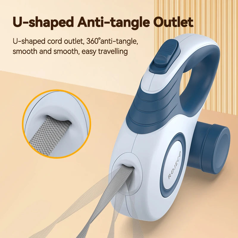Automatic Retractable Dog Leash 3M/5M Extendable Rope For Outdoor Travel Walking Hiking Small Dogs Traction Rope Cat Lead Dabfavshop