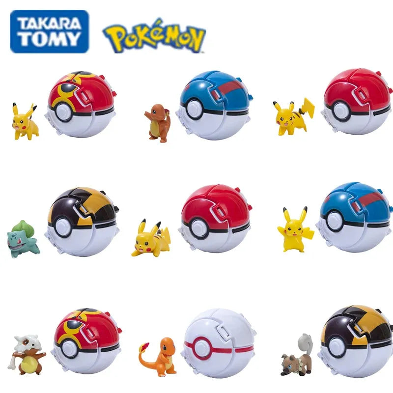 Pokémon Ball Action Model Figure - Dabfavshop