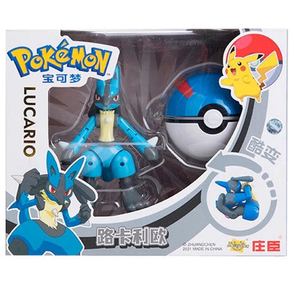 Pokémon Anime Figure With Pokaball - Dabfavshop