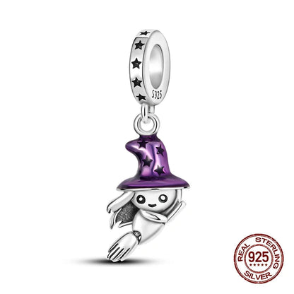 Halloween Luminous Charms Bead 925 Sterling Silver Dabfavshop