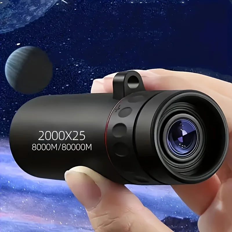2000x25 HD Monocular Telescope - Compact & Portable Scope for Hunting Dabfavshop