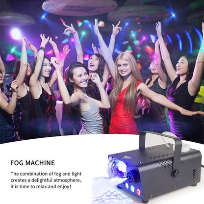 500W LED RGB Remote Control Fog Machine - Dabfavshop