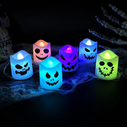 6pcs Halloween Led Glowing Lamp For Decoration Tables - Dabfavshop