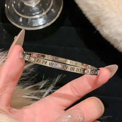 Titanium Steel Gold Silver Color Bracelet Dabfavshop