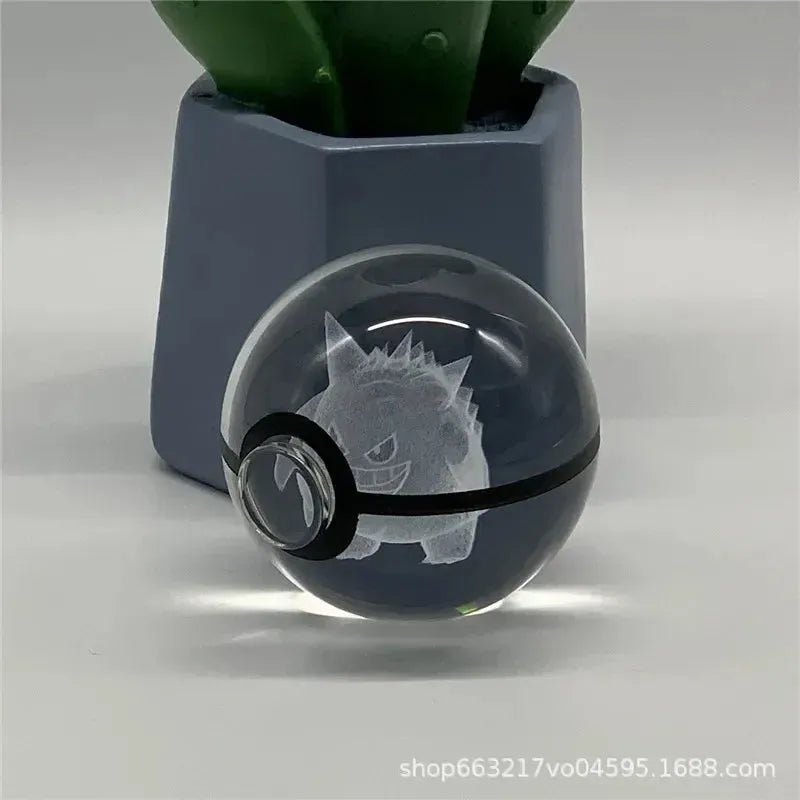 Pokémon Multi Color 3D Crystal Ball - Dabfavshop