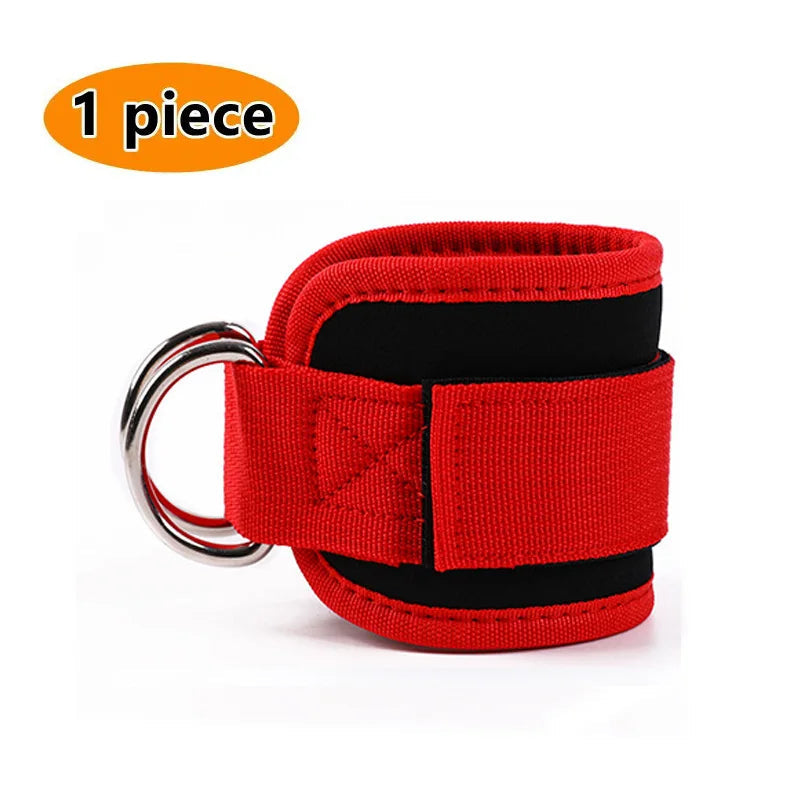 Cable Ankle Straps Double D-Ring Ankle Cuffs For Gym Workouts Glutes Legs Strength Training Brace Support Sport Safety Abductors Dabfavshop