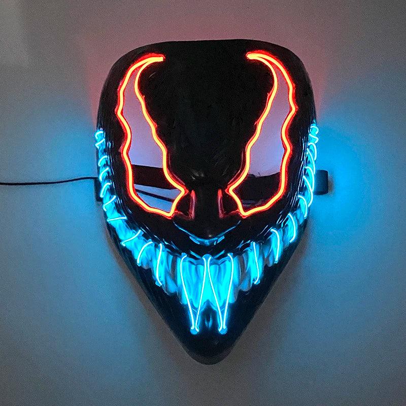 LED Luminous Fox Mask - Halloween Party Must-Have! - Dabfavshop