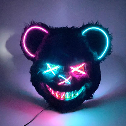 LED Luminous Fox Mask - Halloween Party Must-Have! - Dabfavshop