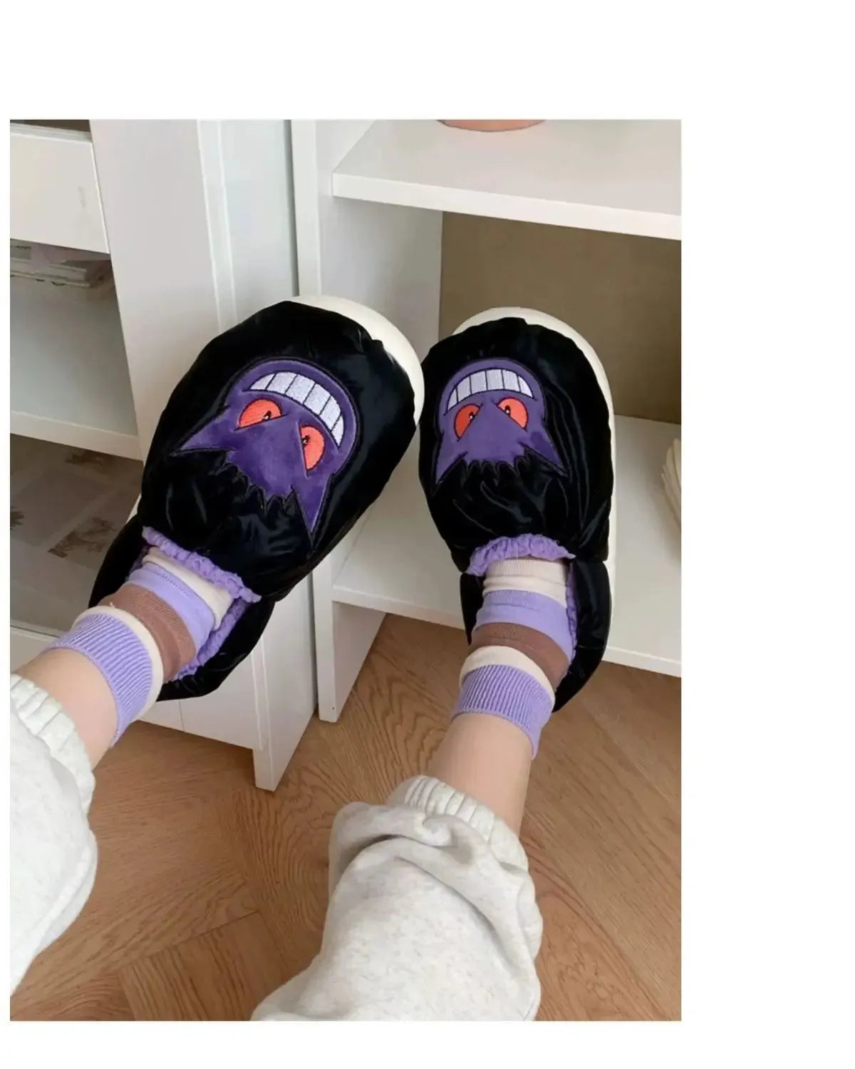 Pokémon Cotton Slippers With Velvet Insulation Anti Slip - Dabfavshop