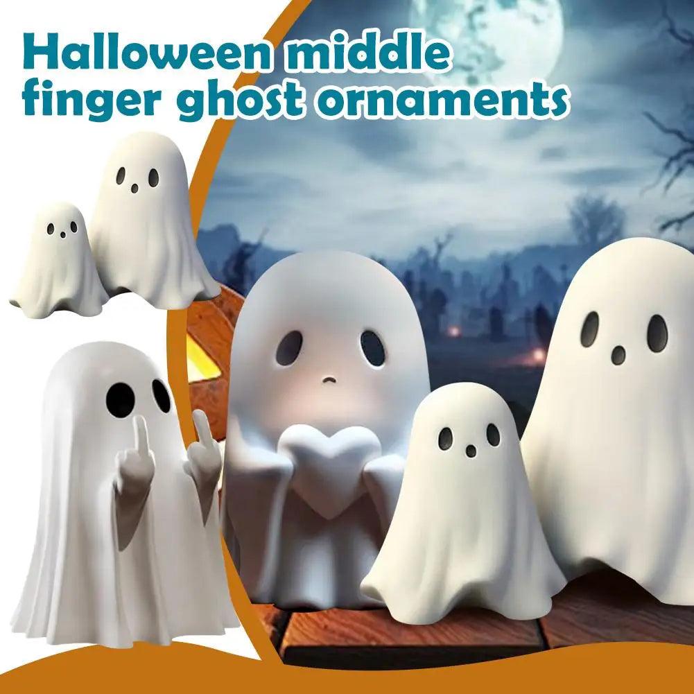 Halloween Middle Finger Cute Ghost Centerpiece - Dabfavshop