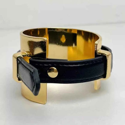 Metal Bangle Golden Wrist Jewelry Belt