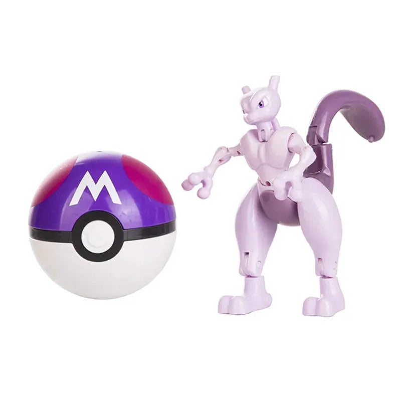 Pokémon Anime Figure With Pokaball - Dabfavshop