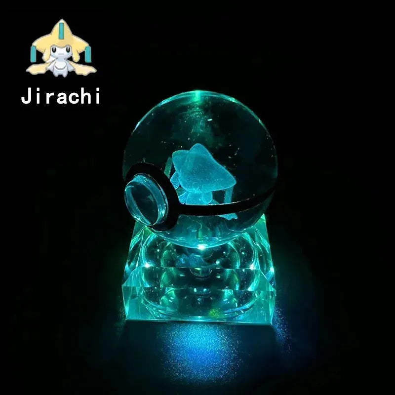 Pokémon Crystal Ball Model with LED Base - Dabfavshop